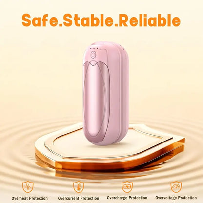 GlowPalm Luxury Rechargeable Hand Warmer – 2 Pack